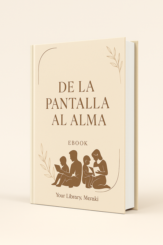 Guía de lectura + Libro Digital🎁: De la pantalla al alma.