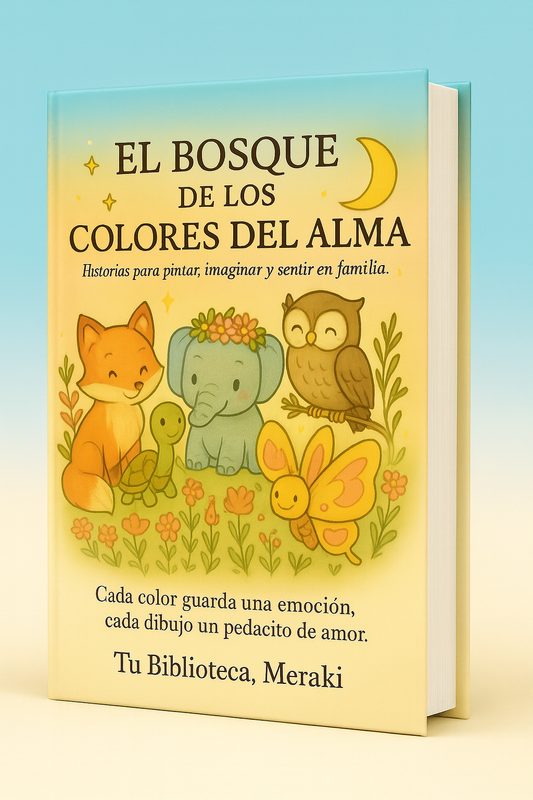 Libro digital (Kids - para colorear): El Bosque de los Colores del Alma.